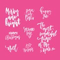 Handdrawn Christmas Lettering