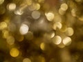 Christmas light background. Holiday glowing backdrop. Defocused Background. Royalty Free Stock Photo