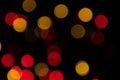 Christmas light. Colorful abstract background. Bokeh Background. Bokeh backrground whith de focused lights and copy space Royalty Free Stock Photo