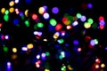 Christmas light. Colorful abstract background. Bokeh Background. Abstract colorful cristmas light. Royalty Free Stock Photo