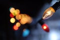 Christmas lights Royalty Free Stock Photo