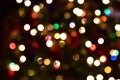 De-focused, sparked, artistic Christmas lights background. Royalty Free Stock Photo