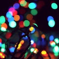 Christmas lights Royalty Free Stock Photo