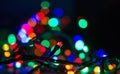 Christmas lights Royalty Free Stock Photo