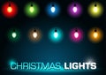 Christmas Lights Royalty Free Stock Photo