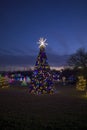 Christmas Lights: Community Center Stagecoach Park