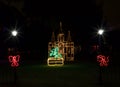 Christmas lights in New Orleans City Park