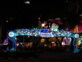 Christmas lights on Orchard road, Singapore Royalty Free Stock Photo