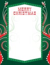 Christmas Lights Template2 Royalty Free Stock Photo