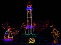 Christmas Lights - Tropical Lighthouse Theme