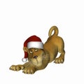 Christmas Lion Cub 2