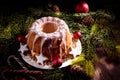 Christmas madeira cake