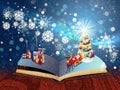 Christmas Magic Book Royalty Free Stock Photo