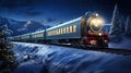 Christmas Magic the Polar Express Royalty Free Stock Photo