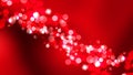 Christmas red magic sparkle, light dots, vector bokeh effect. background wallpaper. Royalty Free Stock Photo