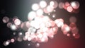 Christmas magic sparkle, light dots, vector bokeh effect. background wallpaper. Royalty Free Stock Photo