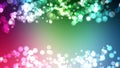 Christmas magic sparkle, light dots, vector bokeh effect. background wallpaper. Royalty Free Stock Photo