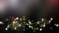 Christmas magic sparkle, light dots, vector bokeh effect. background wallpaper. Royalty Free Stock Photo