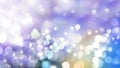 Christmas magic sparkle, light dots, vector bokeh effect on glitter. background wallpaper. Royalty Free Stock Photo