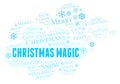 Christmas Magic word cloud