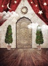 Christmas magical eve Royalty Free Stock Photo