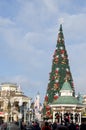 Christmas on Main St, Disneyland Paris in France