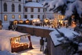 Christmas market Royalty Free Stock Photo