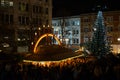 Christmas Market in Birmingham, United Kingdom 2017