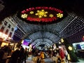 Christmas Market in central Bucharest at night