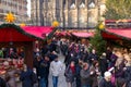 Christmas market in cologne, germany