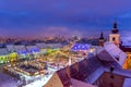 Christmas market in Sibiu, Romania