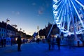 Christmas Market And Panormaic Wheel, Maribor, Slovenia