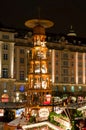 Christmas Market in Dresden Royalty Free Stock Photo