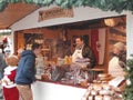 Christmas Market in Dresden on Altmarkt, Germany