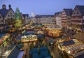 Christmas market in Frankfurt, Germany