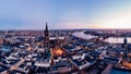 Christmas market in front of the Cathedral of Cologne, Germany