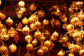 Christmas market in front of the town hall in Vienna, Austria Royalty Free Stock Photo