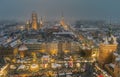 Christmas market in gdansk Royalty Free Stock Photo