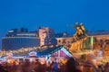 Christmas market in Kyiv, Ukraine