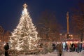 Christmas Market in Litomerice, Czech Republic