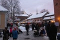 Christmas market in the Norwegian Folk Museum, Oslo, Norway