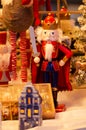 Christmas market, nutcracker Royalty Free Stock Photo