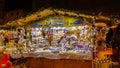 Christmas market in the Piazza Grande of Montepulciano, Tuscany
