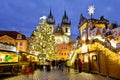 Christmas market in Prague (UNESCO), Czech republic