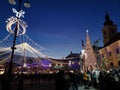 The Christmas market in Sibiu