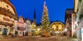 Christmas Market Square of Hallstatt, Austria Royalty Free Stock Photo