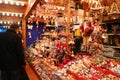 Christmas market stand