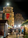 Christmas Market under an old Castle