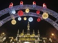 Christmas market in Vienna, Austria Royalty Free Stock Photo