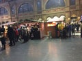 Christmas Market at Zurich Main Station.